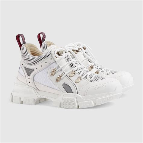 tenis gucci precio hombre|zapatilla deportiva flashtrek gucci.